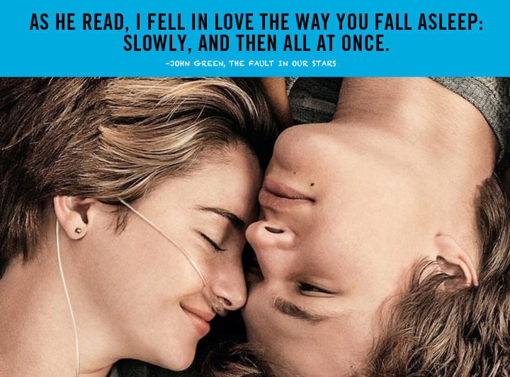 fault in our stars as he read i fell in love