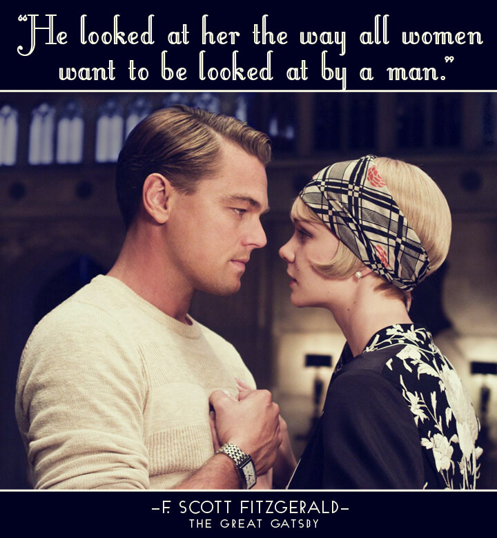 great gatsby he looked at her the way all women want to be looked at