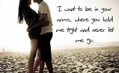 i want to be in your arms where you hold me tight