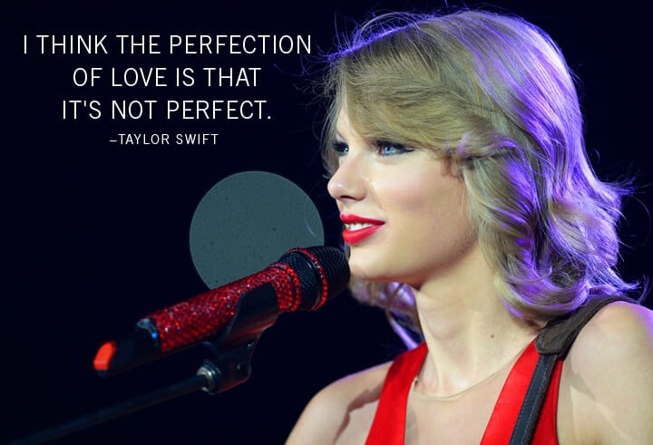 taylor swift I think perfection of love