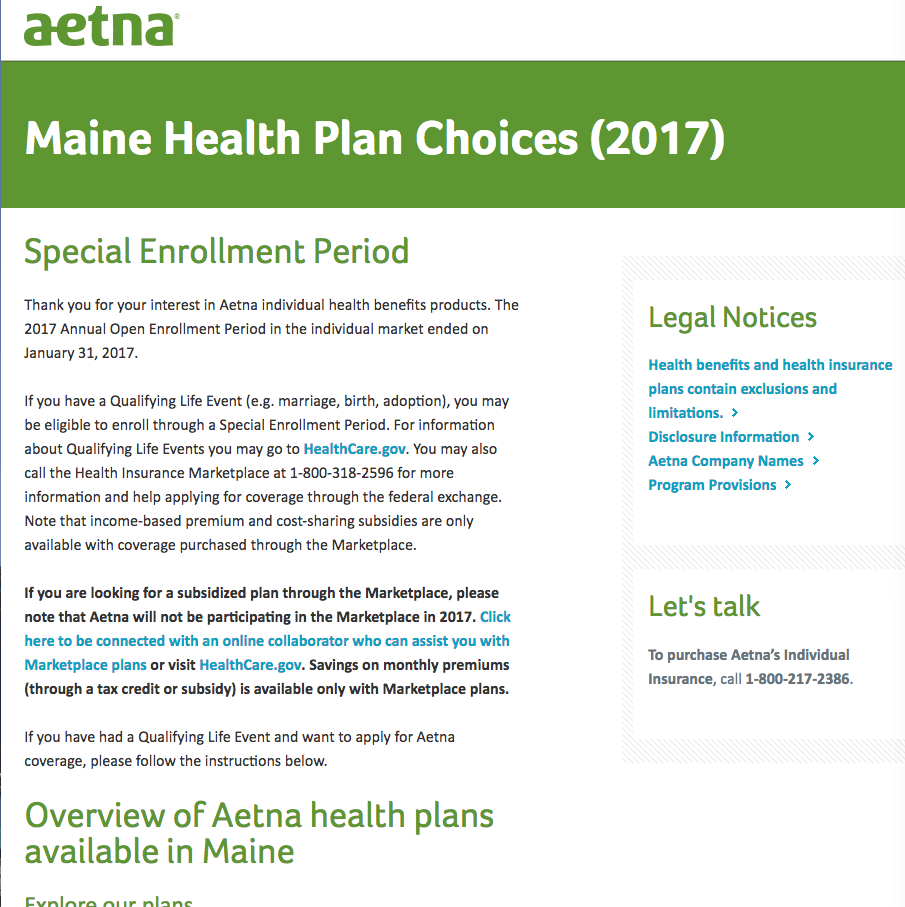 AETNA Review - Quote.com®