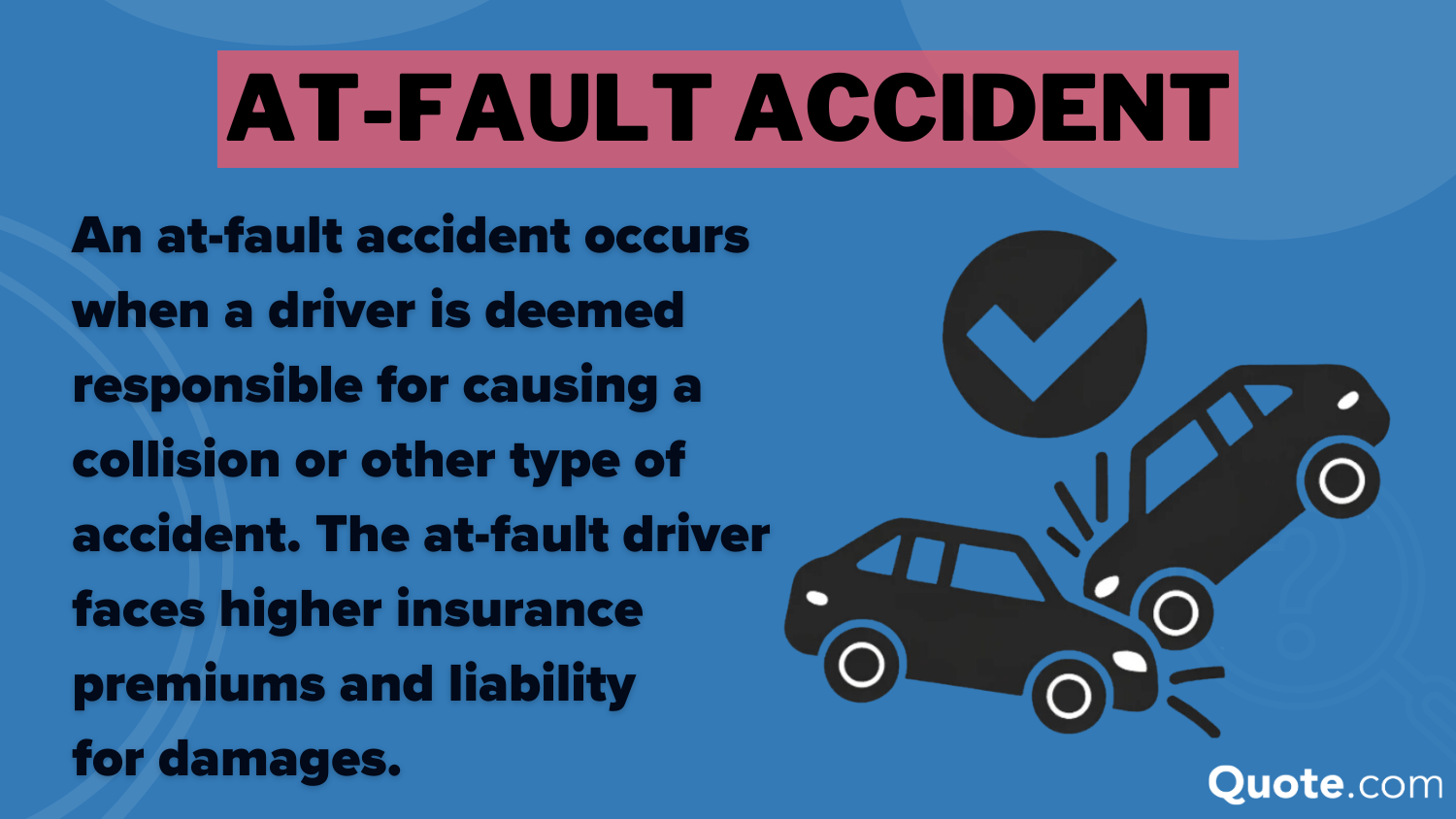 At-Fault Accident Definition Card: How to File an Auto Insurance Claim