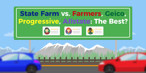 The Big 5 Auto Insurance Companies In The United States: State Farm vs Farmers vs Geico vs Progressive vs Allstate: Which Company Is The Best One For You?