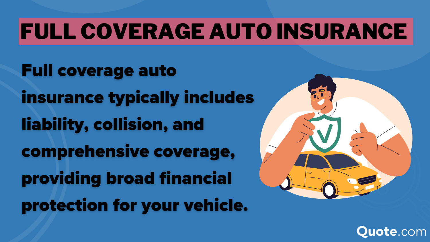 Full Coverage Auto Insurance Definition Card: best auto insurance for Jeeps