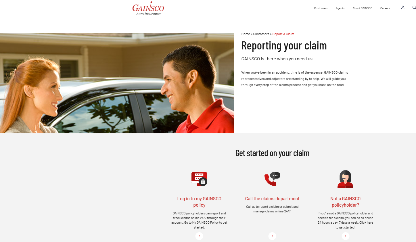 GAINSCO Homepage: GAINSCO Auto Insurance Review