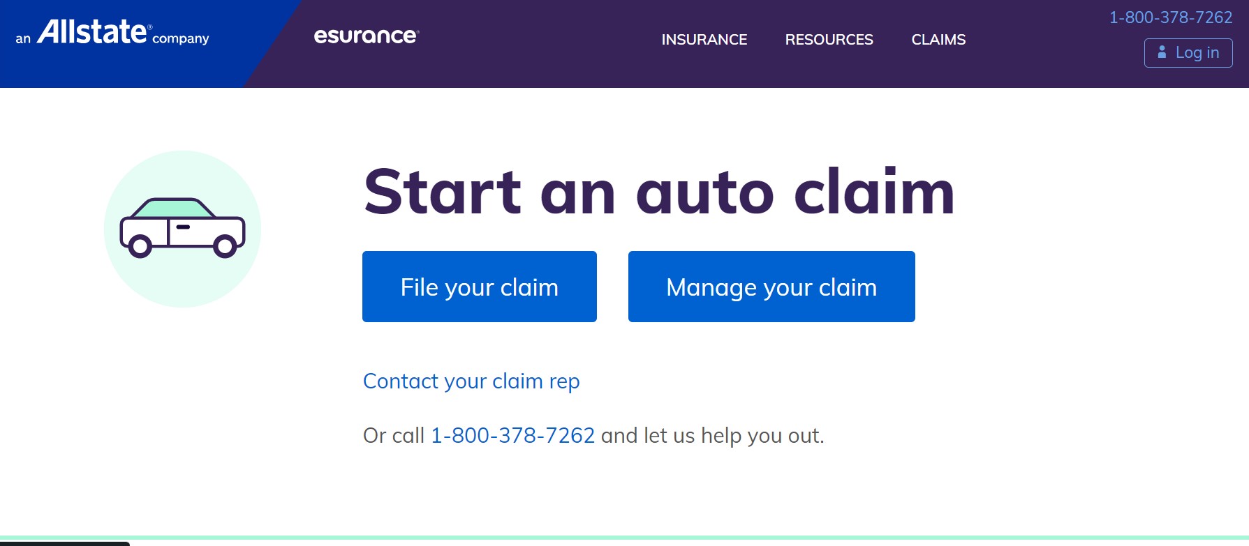 Esurance Homepage: Esurance Auto Insurance Review