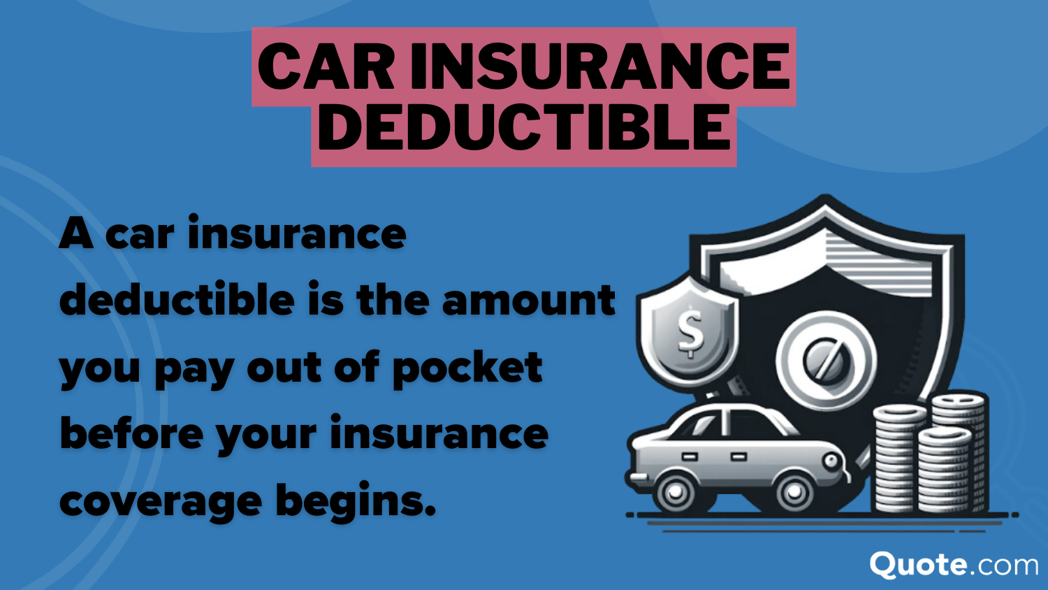 Car Insurance Deductible Definition Card: Hacks to Save Money on Auto Insurance