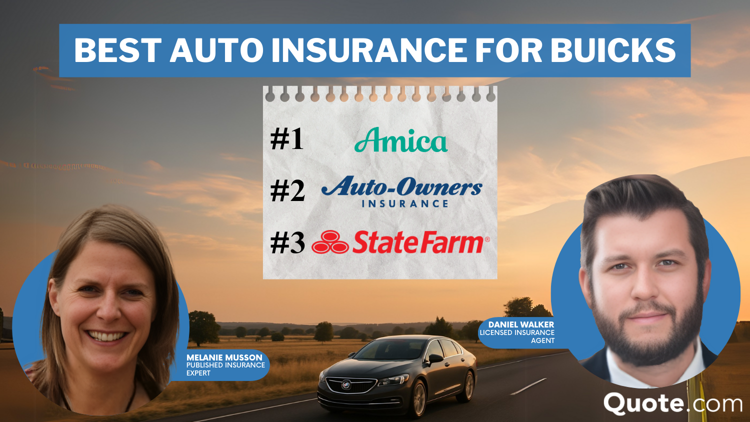 Best Auto Insurance for Buicks in 2025 (Top 10 Companies for Your Vehicle!)