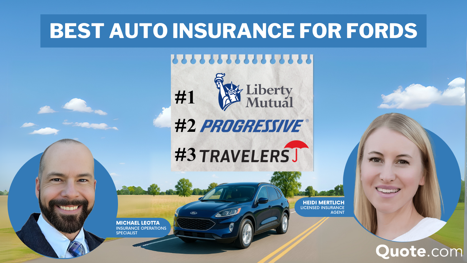 Best Auto Insurance for Fords in 2025 (Top 10 Companies for Your Vehicle!)