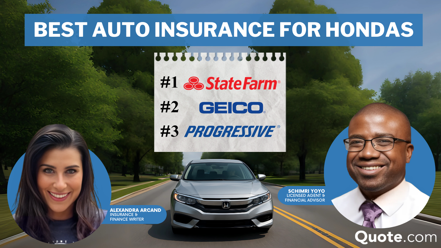 Best Auto Insurance for Hondas in 2025 (Top 10 Companies for Your Vehicle!)