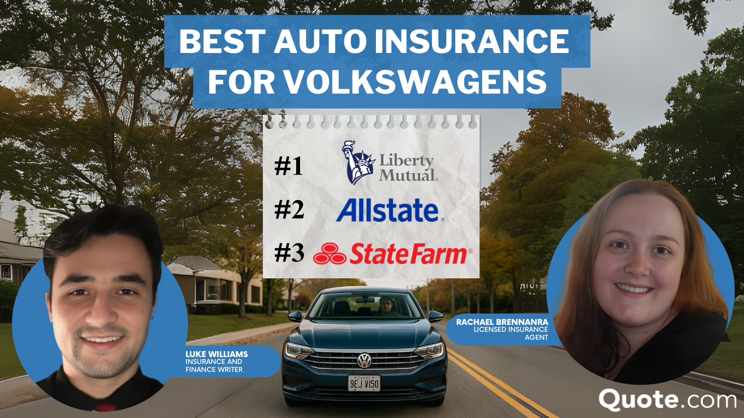 Best Auto Insurance for Volkswagens in 2025 (Top 10 Companies Ranked)