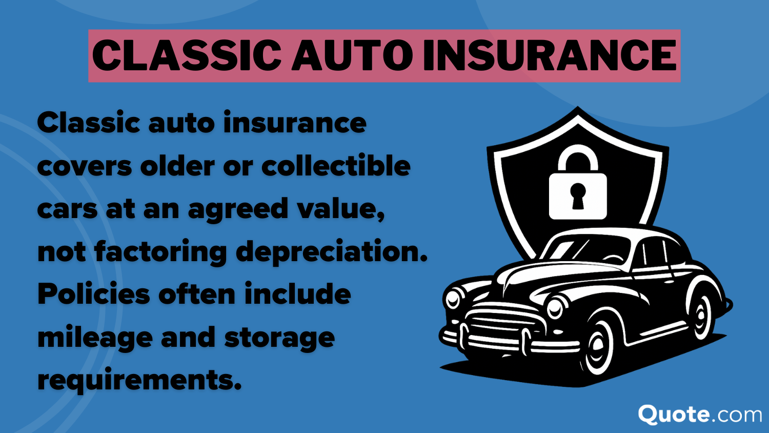 Classic Auto Insurance Definition Card: Best Auto Insurance for Mercurys