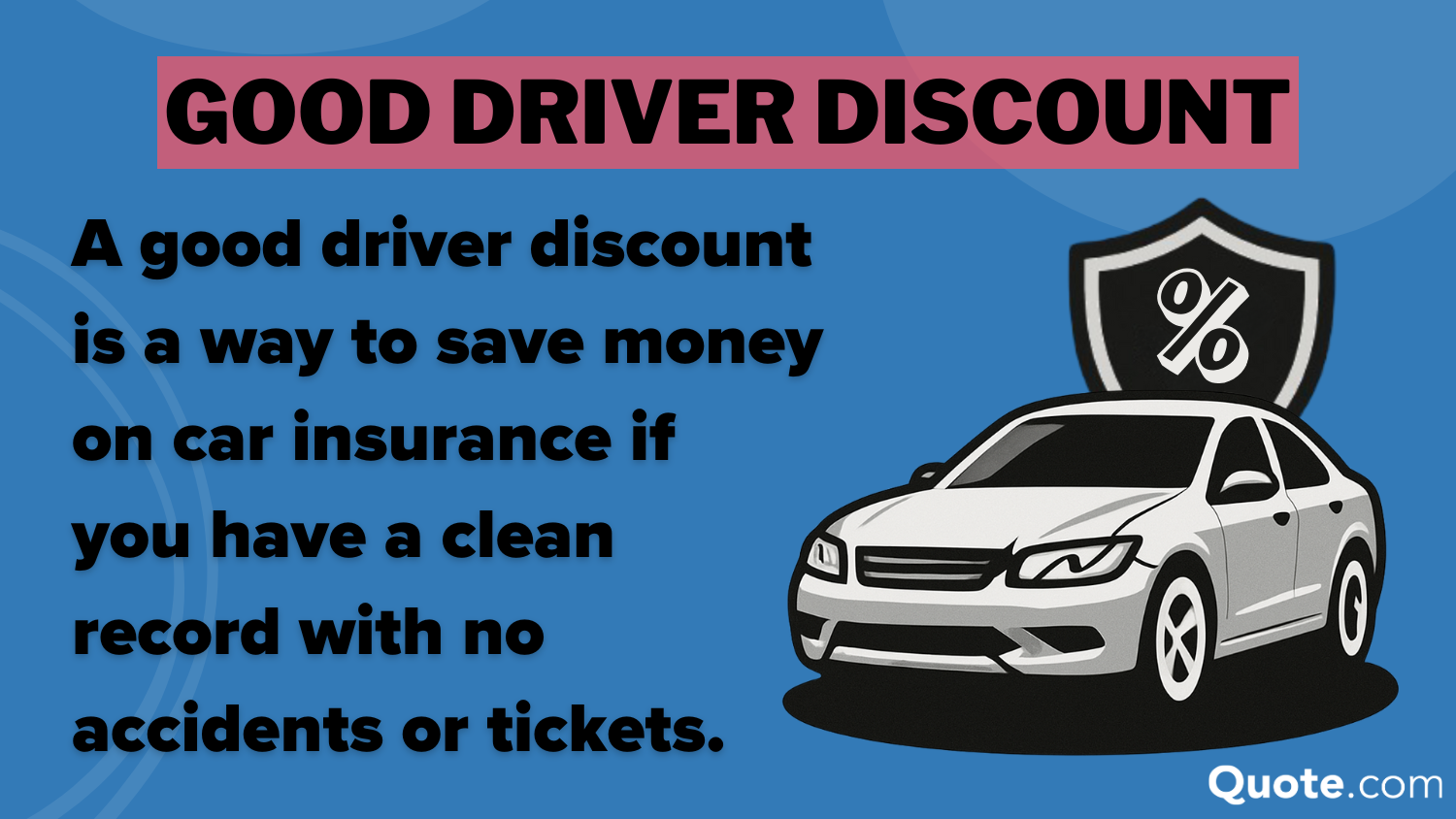 Good Driver Discount Definition Card Good Driver Discount Definition Card