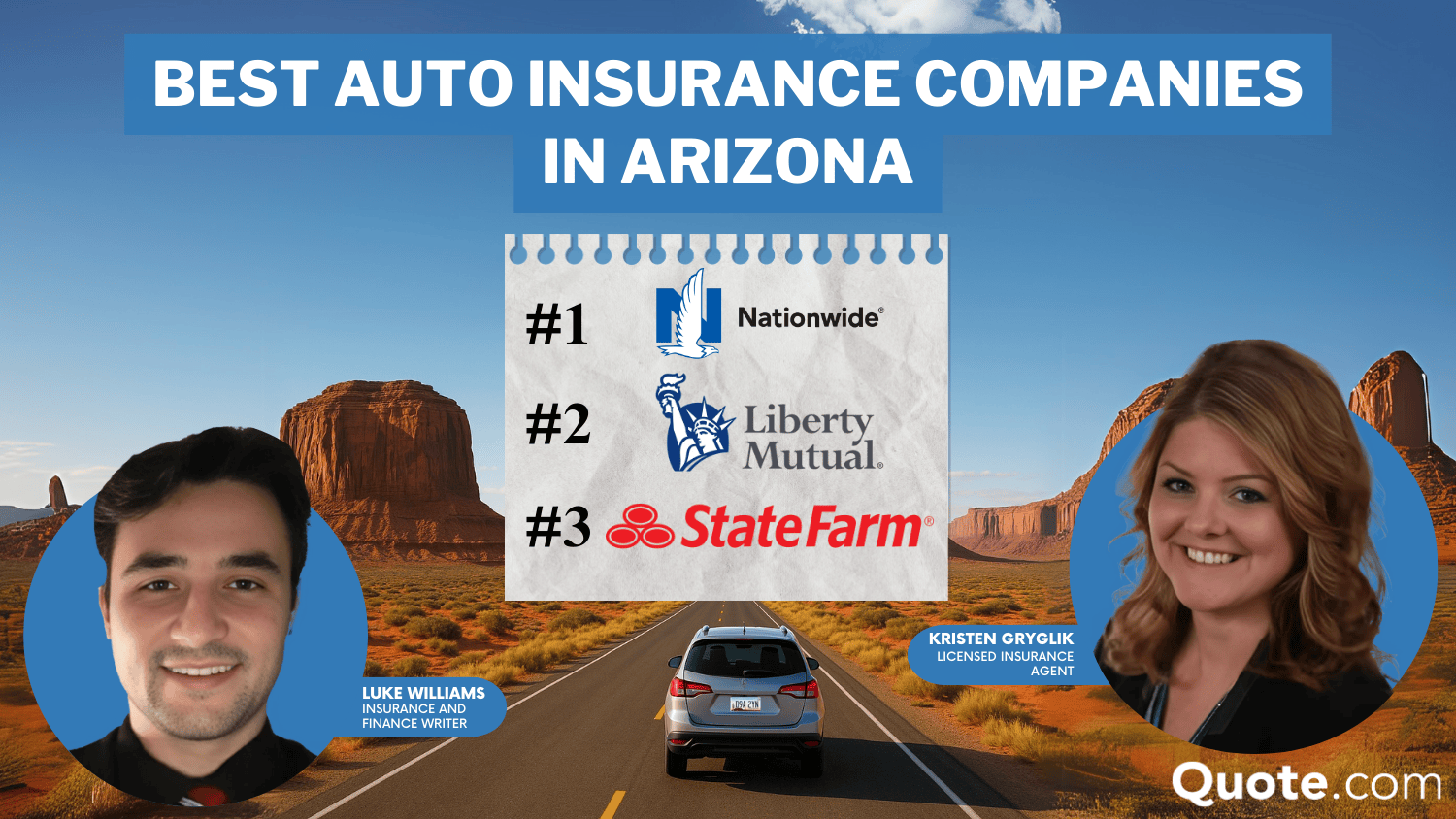 9 Best Auto Insurance Companies in Arizona (Find the Top Providers Here!)