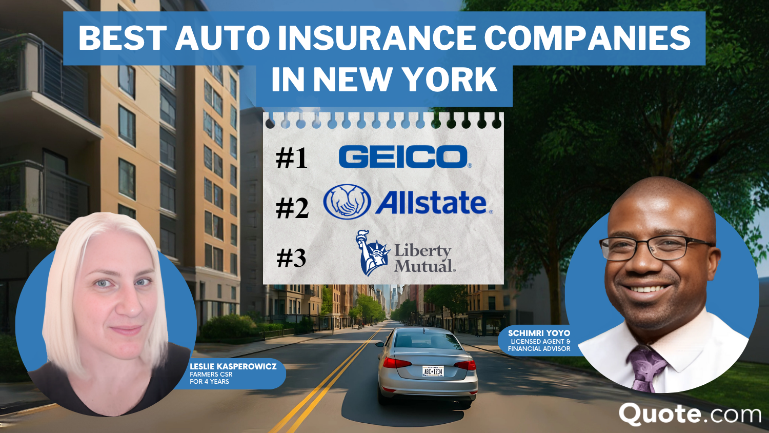 10 Best Auto Insurance Companies in New York for 2025 (Top NY Providers)