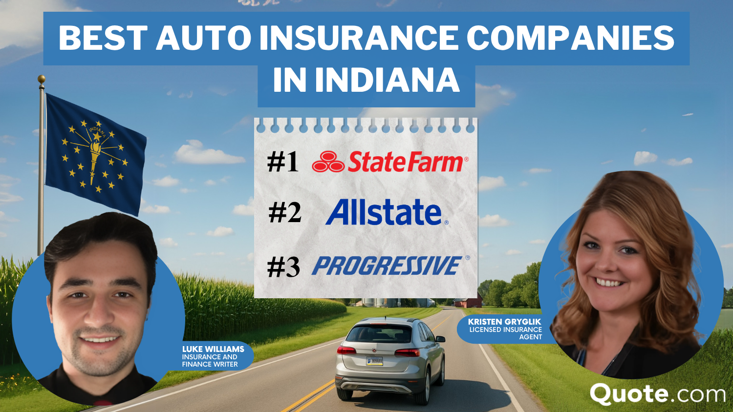 10 Best Auto Insurance Companies in Indiana for 2025 (Top Providers in IN)