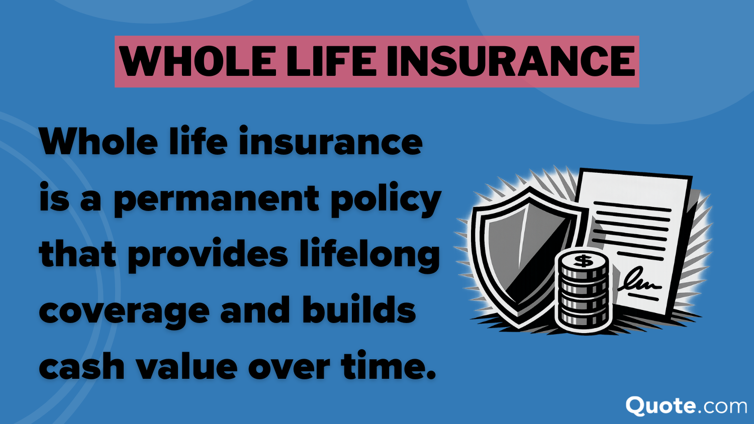 Average Cost of Life Insurance: Whole Life Insurance: 