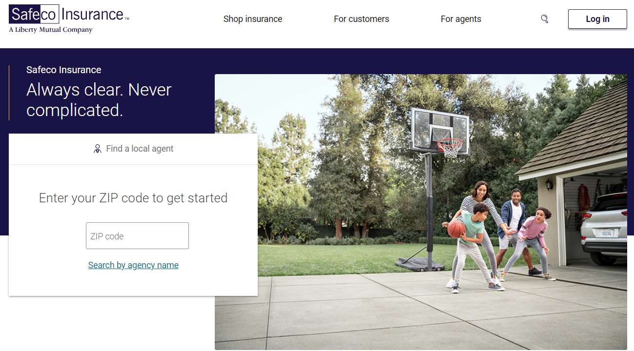Safe Insurance Homepage: Safeco Auto Insurance Review