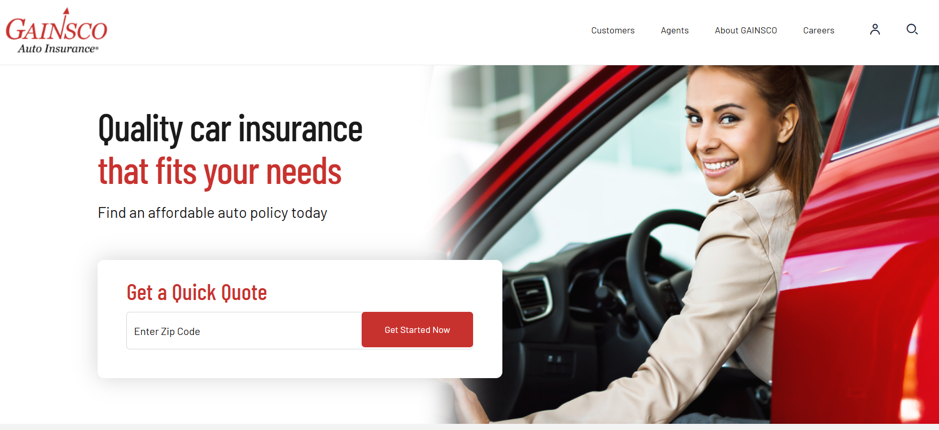 GAINSCO Homepage: GAINSCO Auto Insurance Review