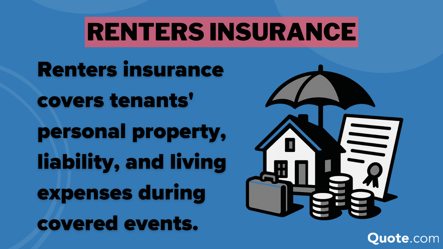 Renters Insurance Definition Card: Farmers Insurance Review