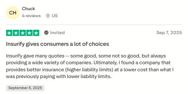Insurify Review: Best Insurance Comparison Sites