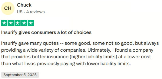 Insurify Review: Best Insurance Comparison Sites