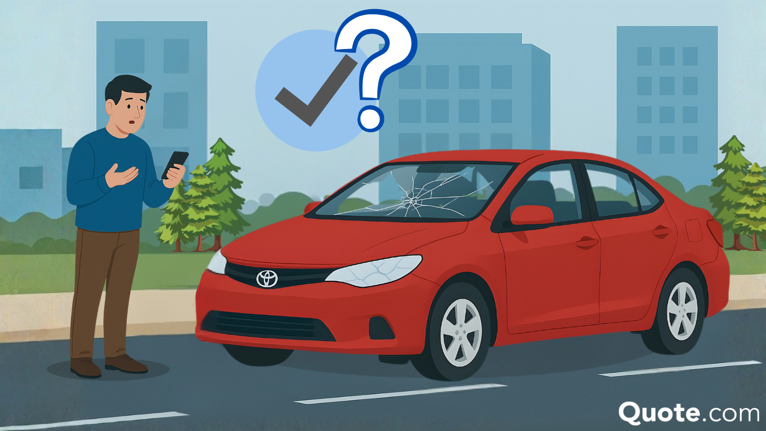 Does auto insurance cover windshield replacement?