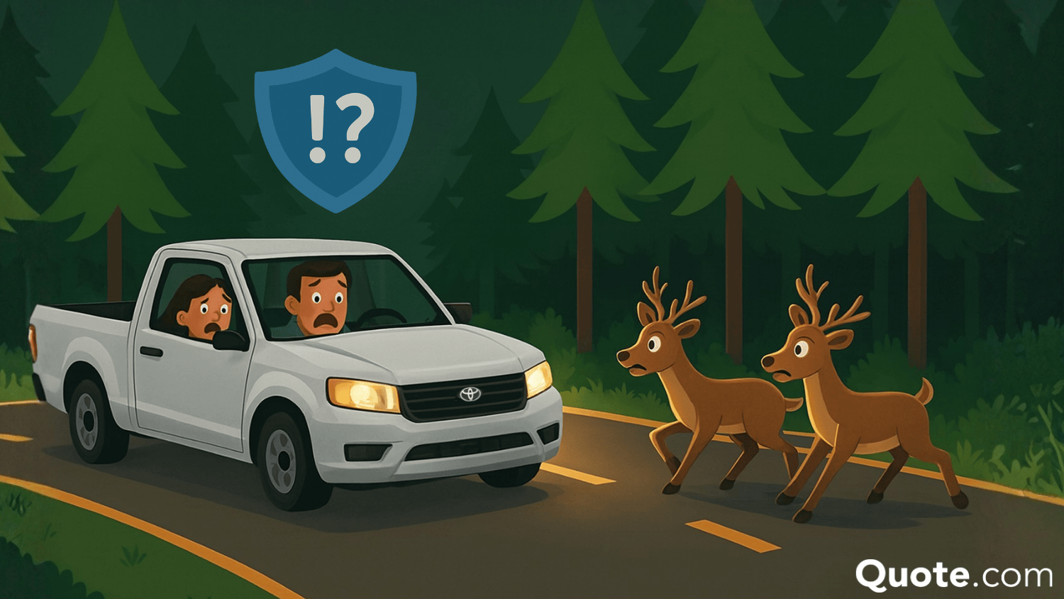 Does auto insurance cover hitting a deer?
