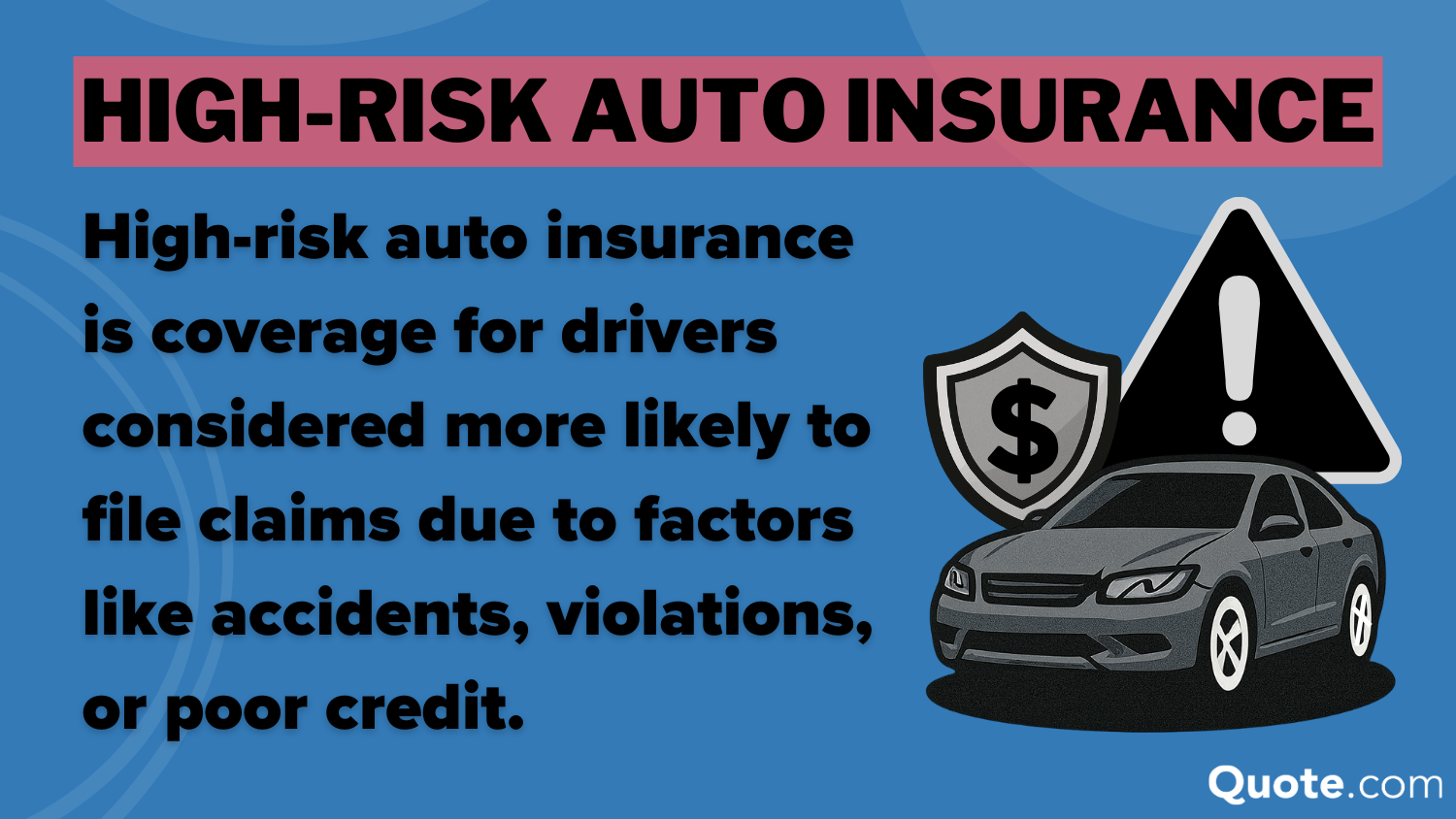 high-risk auto insurance