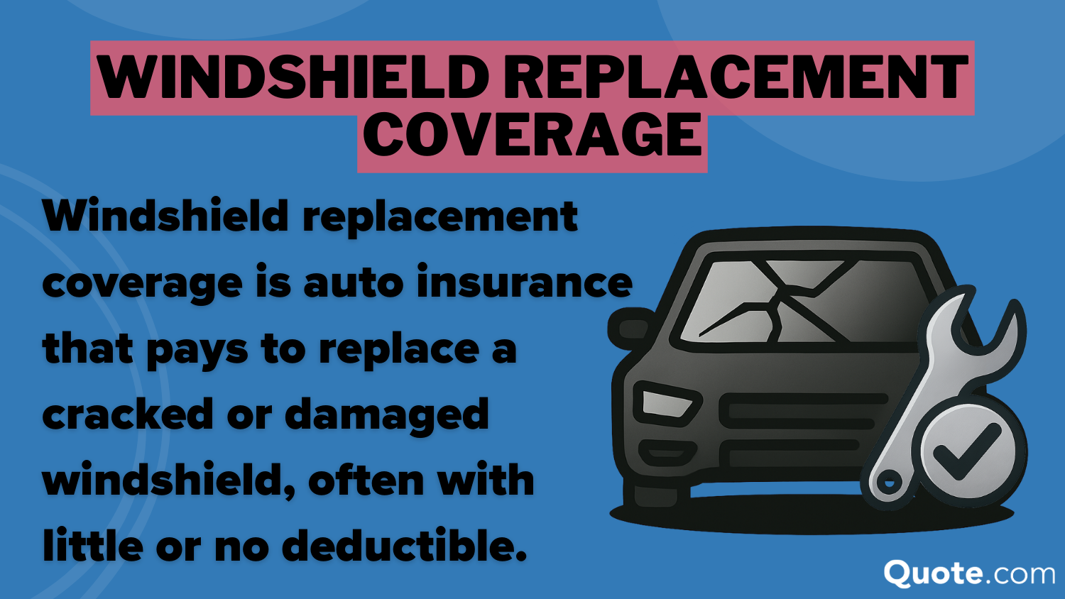 Windshield Replacement Coverage