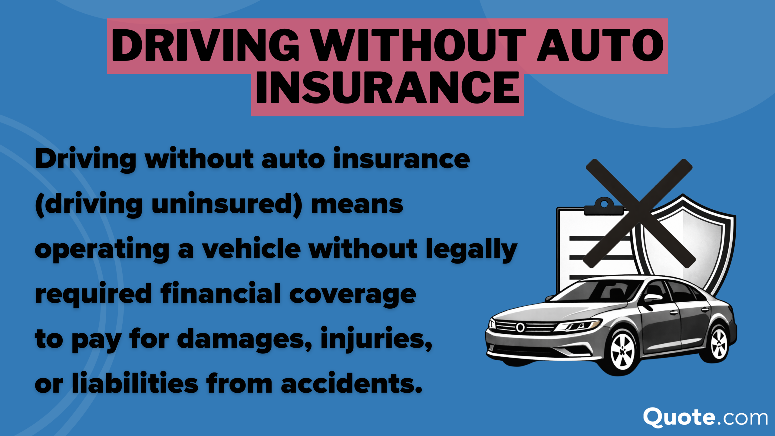 Driving Without Auto Insurance in 2026