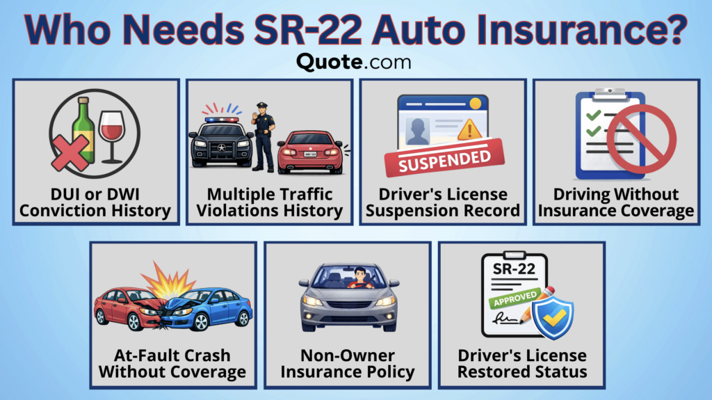 SR-22 Auto Insurance in 2026: Costs, Requirements & How to Get it ...