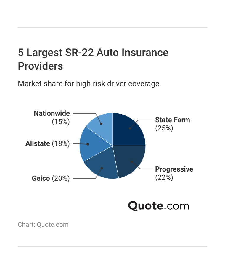 <h3>5 Largest SR-22 Auto Insurance Providers</h3>