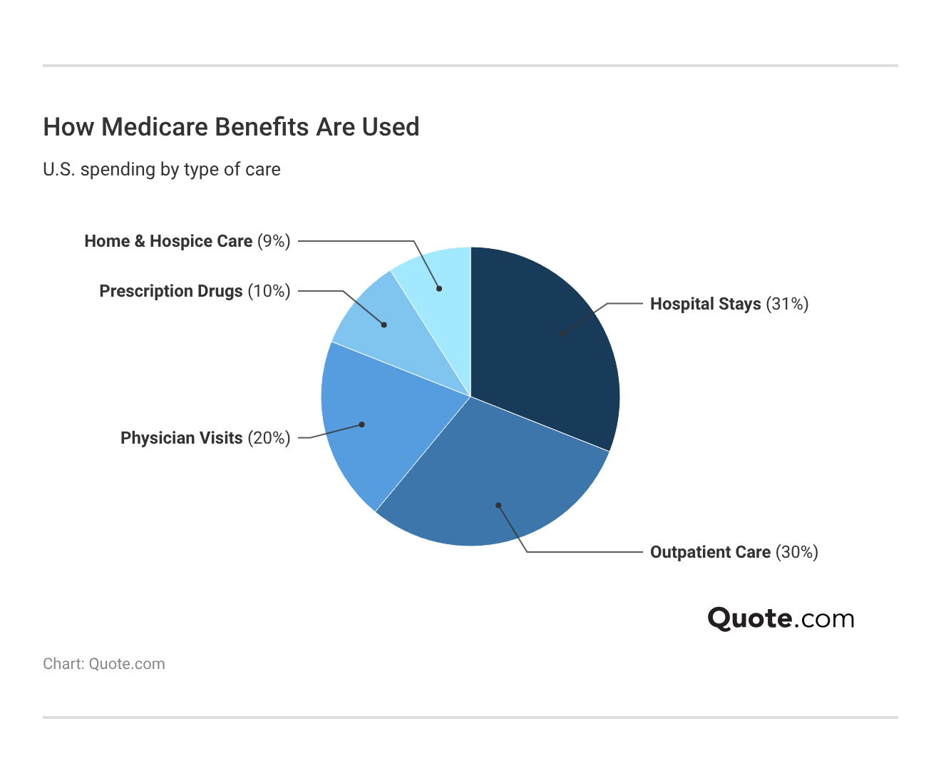 <h3>How Medicare Benefits Are Used</h3>