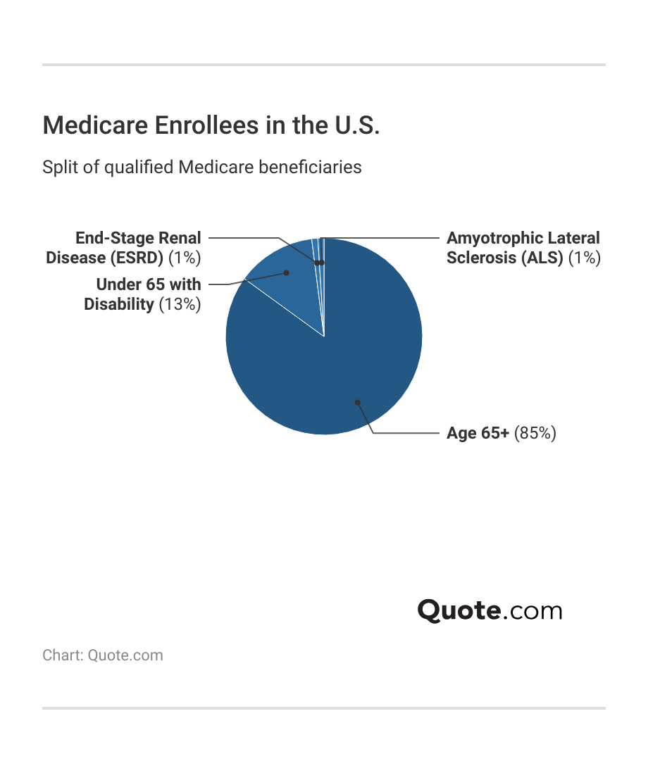 <h3>Medicare Enrollees in the U.S.</h3>