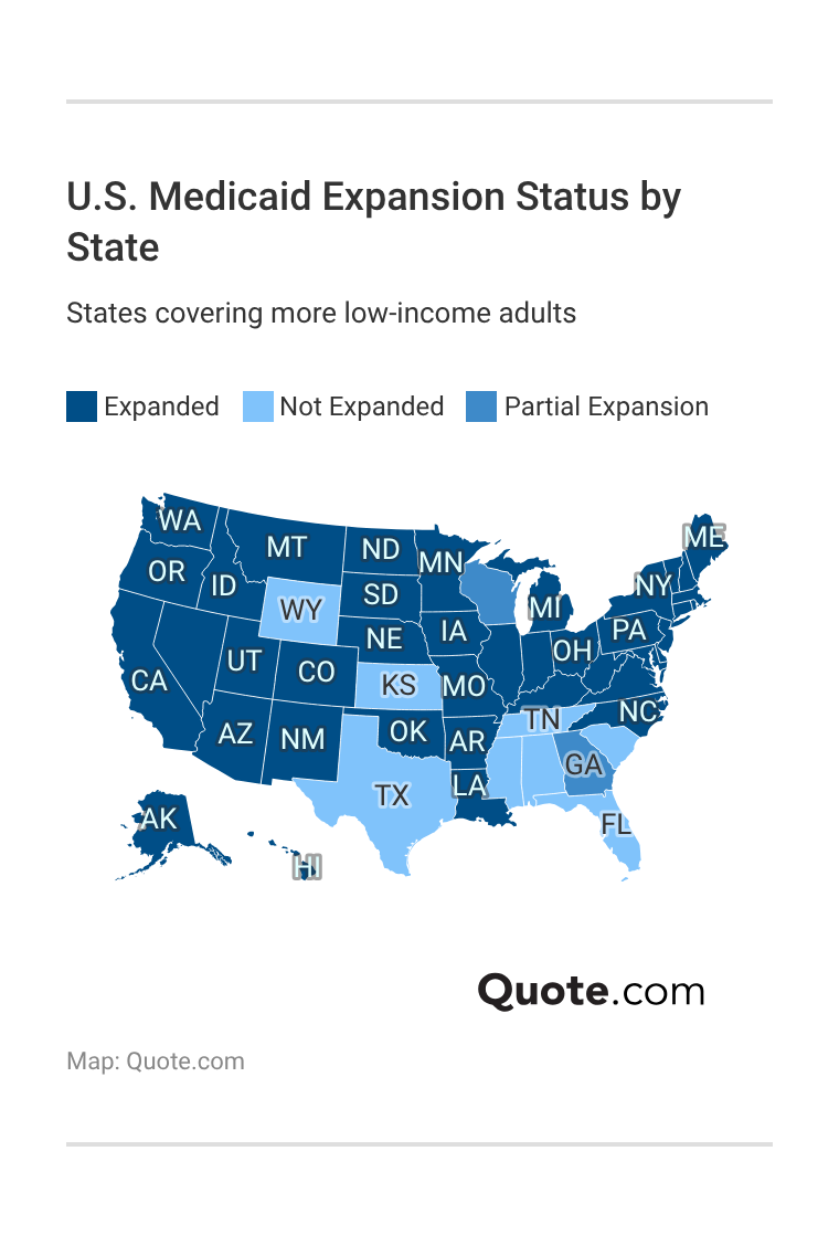 U.S. Medicaid Expansion Status by State U.S. Medicaid Expansion Status by State